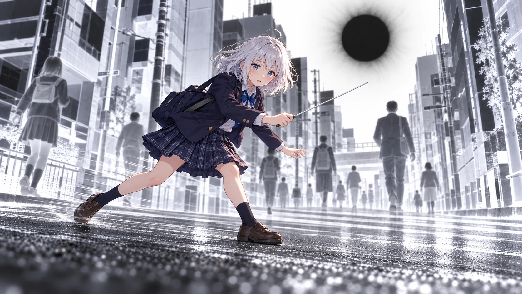 あべこべの街を駆けるアリス